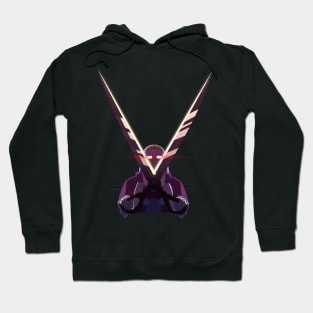 sleeping princess in the demon castle - Scissors Quest Time Hoodie